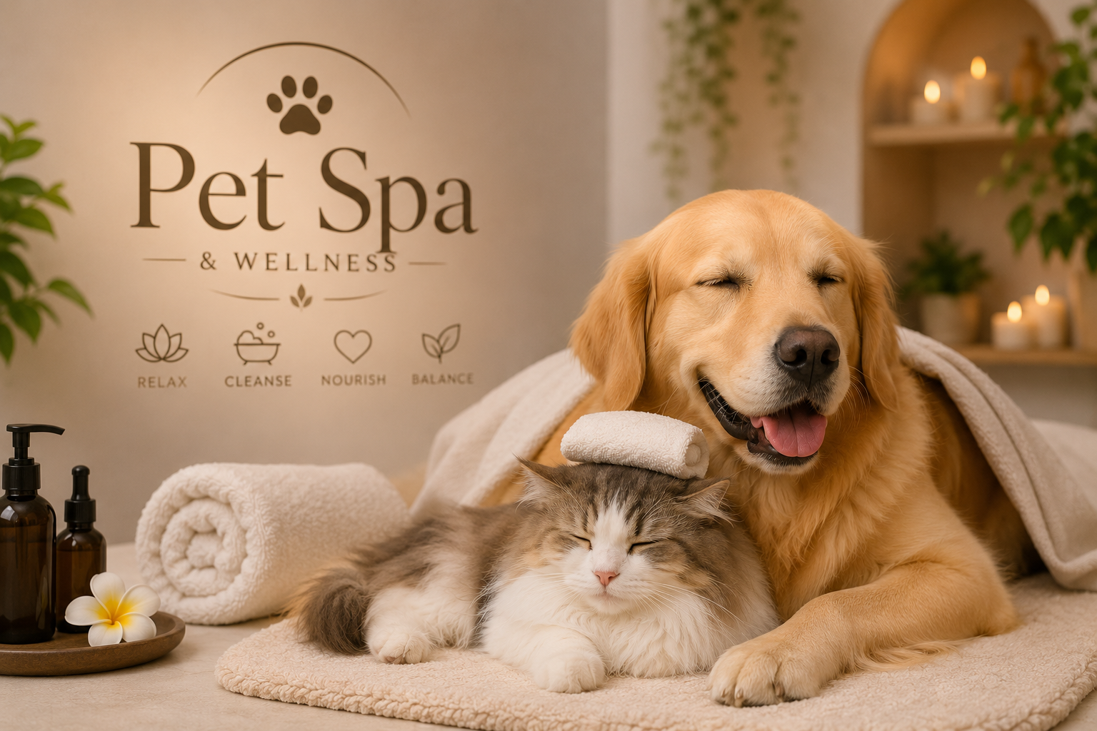 Luxury Pet Spa and Grooming Therapy Thrissur